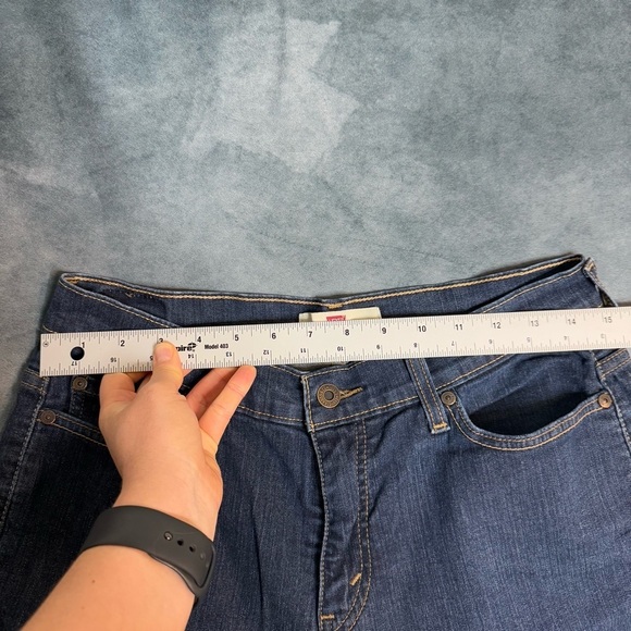 Levi's 512 Size 12 S/C Medium Perfectly Slimming Boot Cut Jeans Stretch Denim - Picture 2 of 16